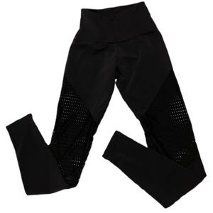 Free People + Onzie Leggings with Mesh Detail